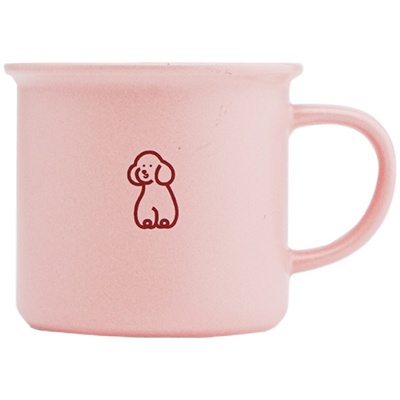 seeu樱花小狗奶油杯270ml