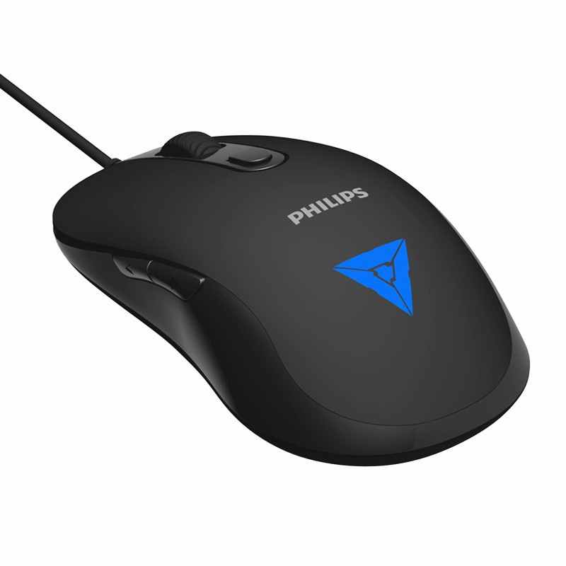 大手用Philips/飞利浦有线鼠标