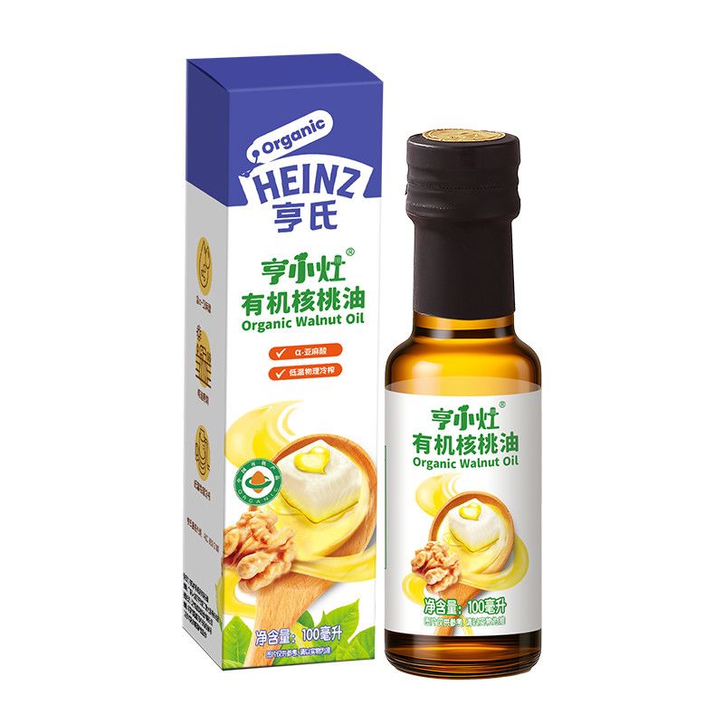 亨氏100%有机核桃油0添加