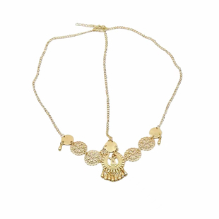 希腊额头链头饰女波西米亚敦煌发汉服饰项链异域风复古腰链配饰