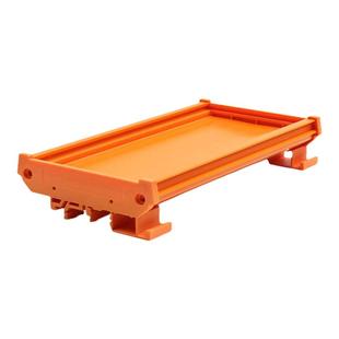 电路板外壳PCB72mm宽模组架导轨支架卡槽PLC底壳壳继电器模组架