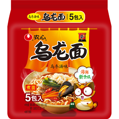 农心韩式风味速食方便面