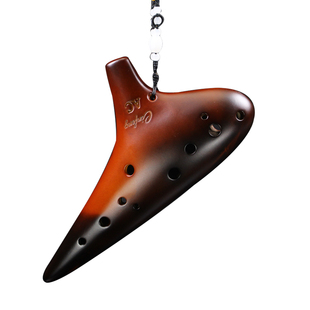 【买一送一】陶笛12孔AC学生专业初学熏烧陶笛十二中音C调演奏型