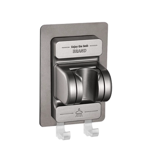 花洒支架免打孔浴室淋浴喷头配件浴室浴霸淋雨莲蓬头底座固定神器