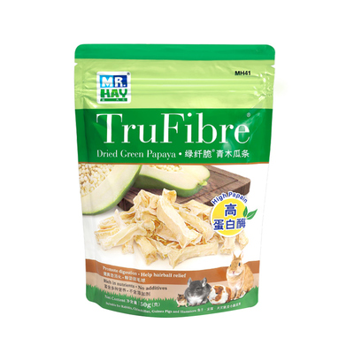 Mr.hay草先生木瓜条排毛消化零食