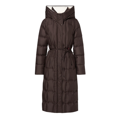 赢智尚连帽女士羽绒服冬装厚外套