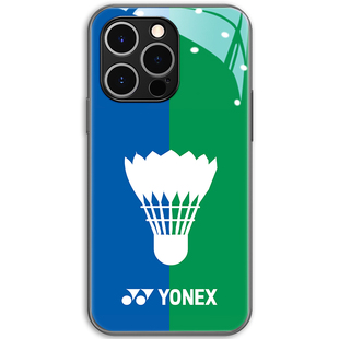 羽毛球苹果15promax手机壳新款iphone16潮牌14pro尤尼克斯17玻璃12适用运动x个性创意plus高级感小众13周边11