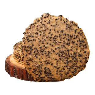 纯素食山药饼无蛋奶礼盒饼干素黑芝麻饼薄脆饼铁棍山药饼干年年宏