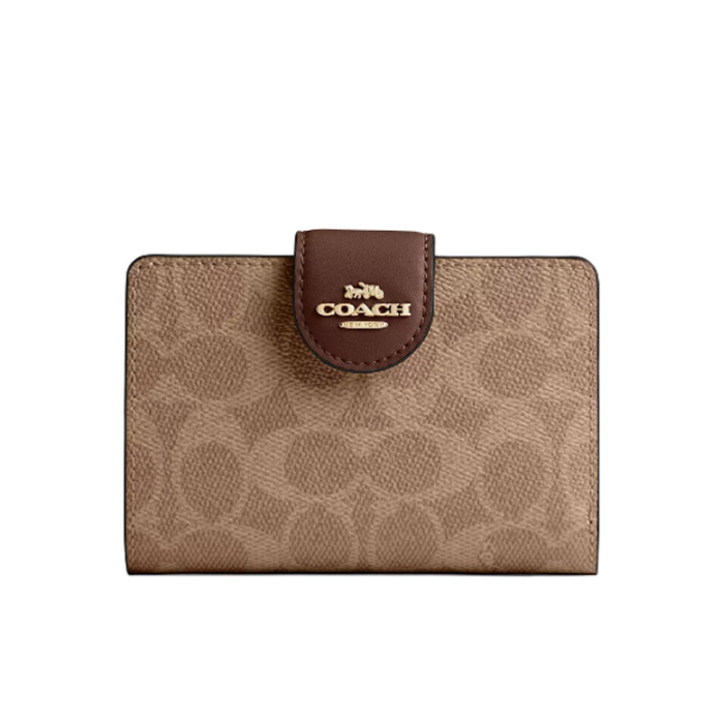 【自营】COACH/蔻驰女士时尚短款钱包 CW786