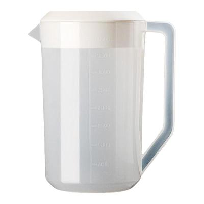 塑料水壶大容量家用奶茶刻度