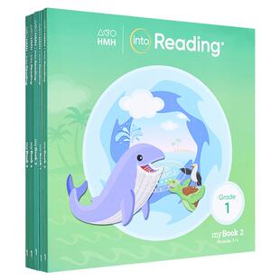 【五册学生套装】美国原版 HMH Into Reading Student Book Set Grade1 小学英语精读教程一年级 套装单本可选