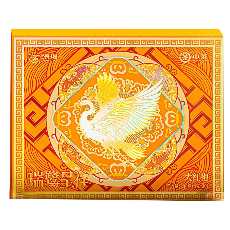 海堤茶叶瑞鹭呈祥大红袍240g