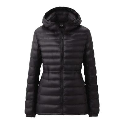 90白鸭绒轻薄款羽绒服女排骨外套