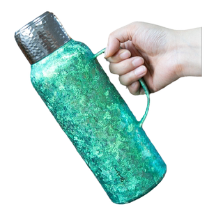 钛途TiTo纯钛家居壶1L大容量保温壶保温杯热水瓶高颜值家用热水壶