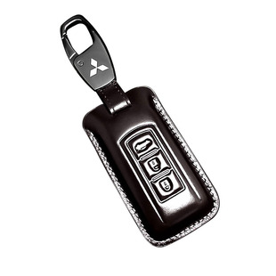 油蜡皮三菱欧蓝德劲炫ASX奕歌帕杰罗真皮钥匙套钥匙包高档车用扣