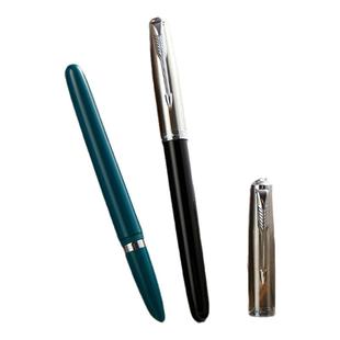 六品堂钢笔86男女士老款经典学生专用小学生三年级用书写练字书法墨囊可替换特细美工弯尖送礼暗尖刻字定制