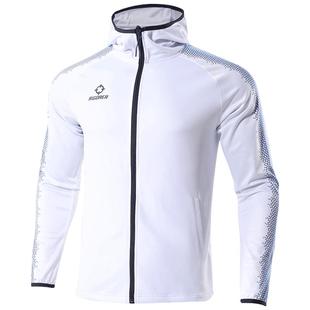 准者运动外套连帽拉链开衫上衣数码印比赛热身出场服定制10A抗菌