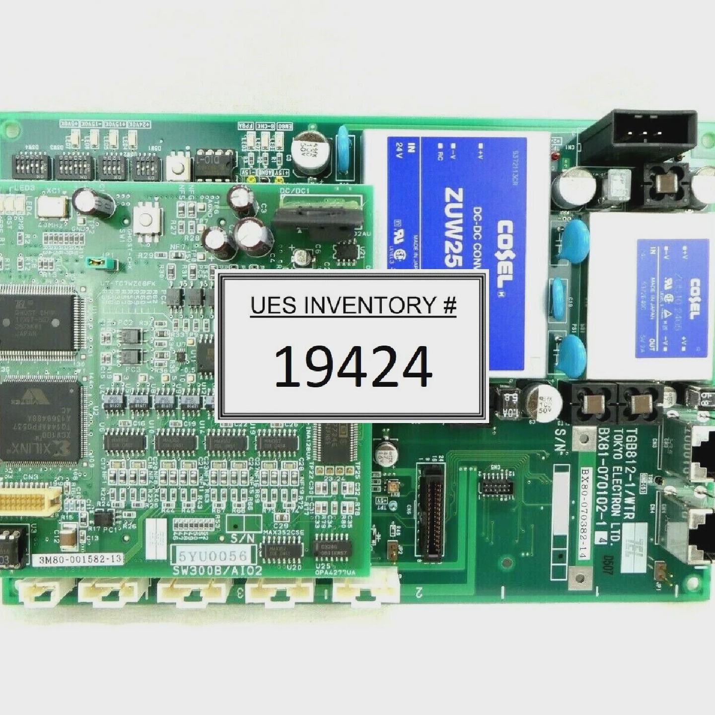 TEL Tokyo Electron BX81-070102-14 Board PCB TGB12-1/WTR Tria
