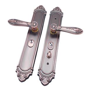 防盗门拉手加厚多功能秒装双拉簧防撬不分左右面板孔距235把手