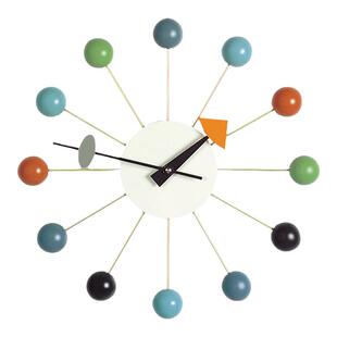 Coool正版正品球挂钟 北欧创意听不见声音的挂钟糖果简约实木时计