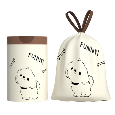 免撕垃圾袋家用抽绳手提式自收口加厚厨房防漏耐穿次塑料袋实惠装