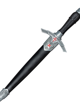 全金属欧式十字西洋剑cos武器剑
