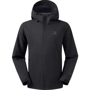 【宙斯】骆驼户外单层冲锋衣男女款2026秋冬防风防水登山服外套