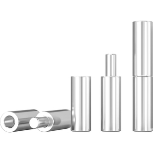 304不锈钢门轴圆柱转轴201旋转焊接重型旋转铰链铁大门合页天地轴