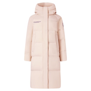 坦博尔中长款羽绒服女款冬季连帽潮流户外运动防风保暖外套鸭绒