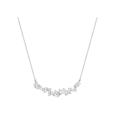 「紫藤花」足银s999正品紫藤项链女款2025新款纯银的s925生日礼物