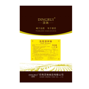 商用顶瑞泡芙预拌粉泡芙粉免烫面膨胀大易操作易成功生产厂家销售