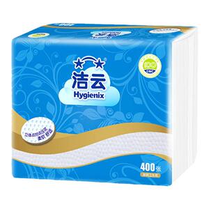 洁云卫生纸家用草纸纸巾402张刀切纸厕纸实惠装压花平板纸整箱