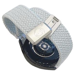 音乐小狗编织尼龙磁吸GT5适用华为GT3手表watch表带GT4苹果s9小米