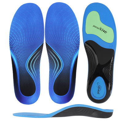 德国高足弓足内外翻足弓支撑矫正鞋垫扁平足减震运动跑步久站足痛