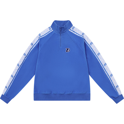 Beaster拉链立领撞色卫衣