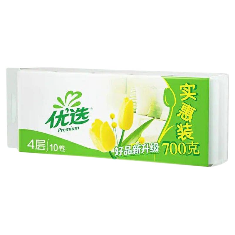 心相印优选系列抽纸1提1四层70克