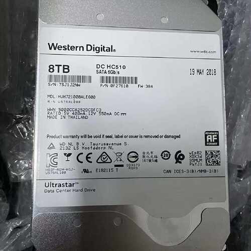 询价Western Digital Ultrastar DC H