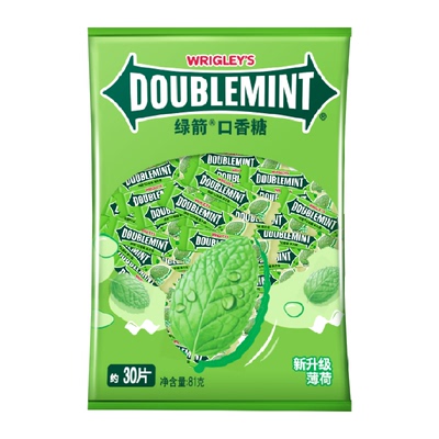 绿箭原味薄荷口香糖30片×1袋