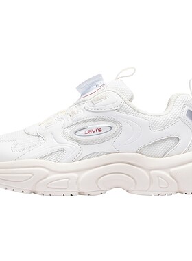 Levi's李维斯儿童童装老爹鞋2026新款一脚蹬运动鞋男女同款小白鞋