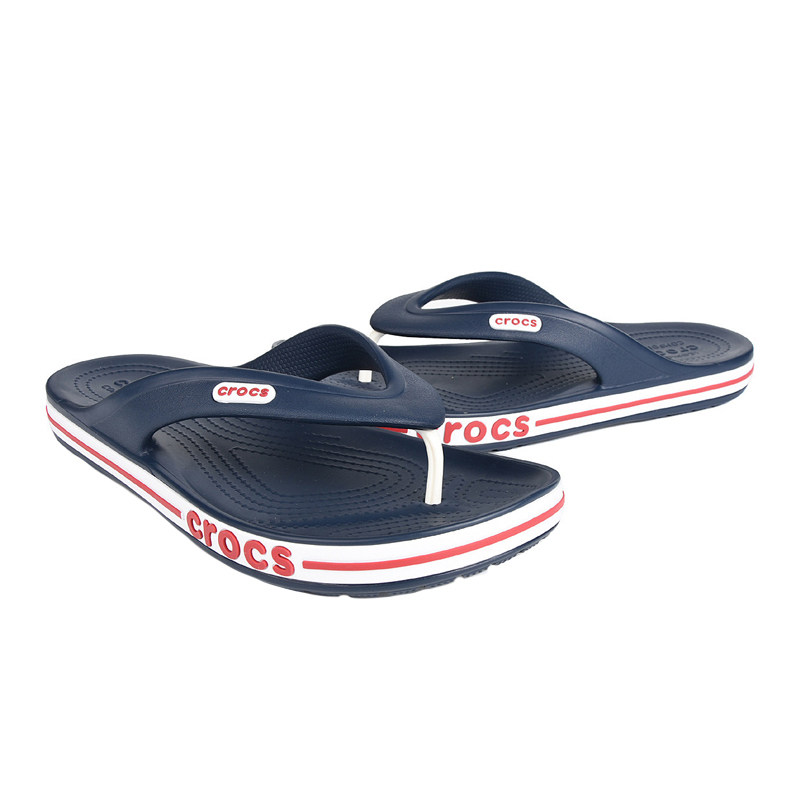 Crocs/卡骆驰国内代购男女休闲防滑贝雅夏日人字平底凉拖鞋205393