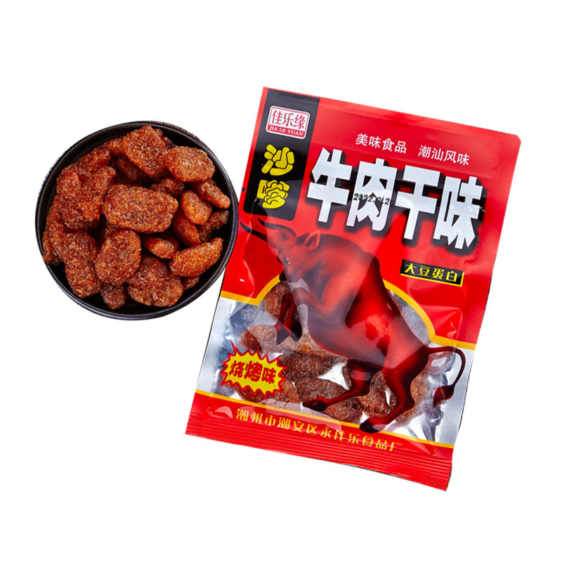 素牛肉干辣条香菇肥牛素肉豆制品儿时记忆烧烤牛肉味素牛肉零食
