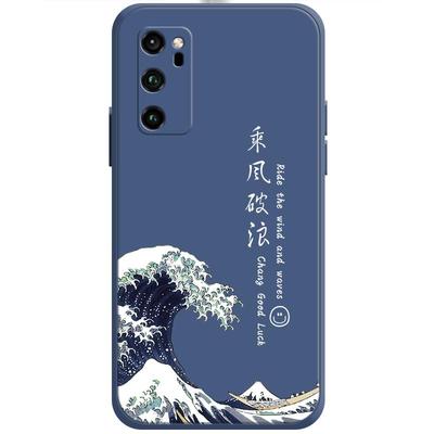 手机壳honorV30硅胶中国风新款