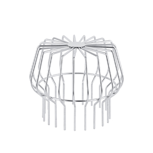 不锈钢天台地漏阳台天沟防堵罩下水道网罩110PVC排水管圆形过滤网