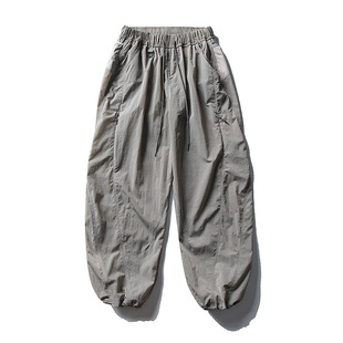 户外登山裤子男款爬山速干伞兵裤反光超轻防风防泼水宽松休闲裤