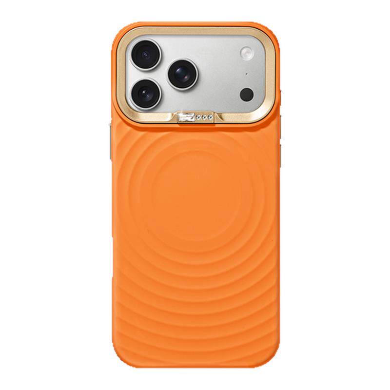波漾磁吸适用苹果17Promax手机壳15简约纯色iPhone16Pro保护套创意plus全包14防摔ins风13新款高级感红色女