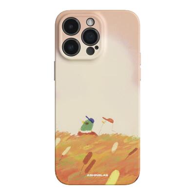 ASHINSLAB适用苹果17ProMax一起秋游iPhone16华为mate40精孔软壳小米15p小众不撞壳13全包P50趣味14可爱防摔