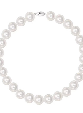 12mm倪妮同款施家正圆贝珠项链