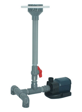 diy鱼池水泵除油膜泡沫过滤器