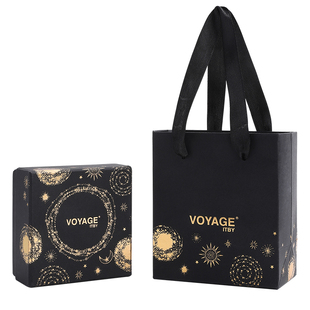 品牌烫金礼盒生日礼物首饰盒项链精美送女生包装手提袋空盒礼品盒