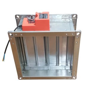 电动风阀调节阀220V手动开关型控制执行器风门排烟风管止回阀阀门